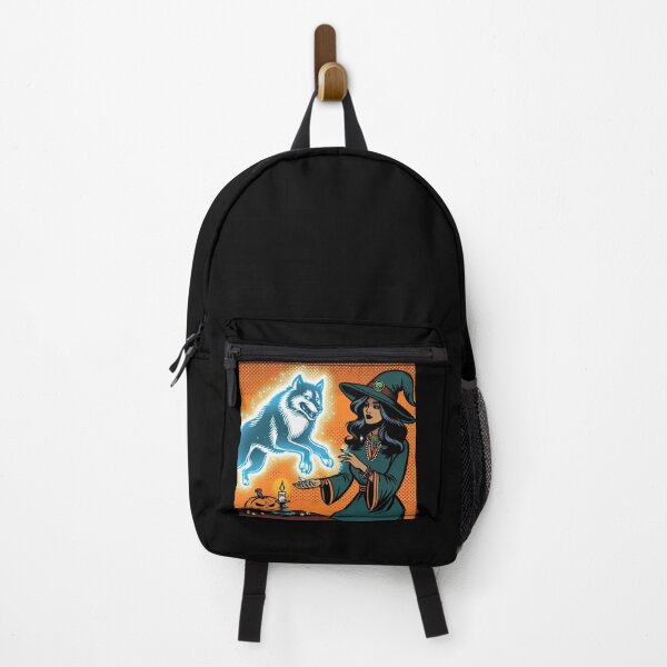 Item preview, Witch and Wolf Pop Art Style designed and sold by artofuniverse.