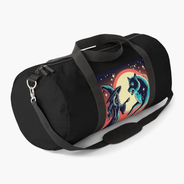 Item preview, Witch and Wolf Pop Art Style designed and sold by artofuniverse.