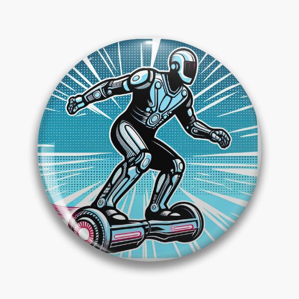 Item preview, Futuristic Hoverboard Pop Art Style designed and sold by artofuniverse.