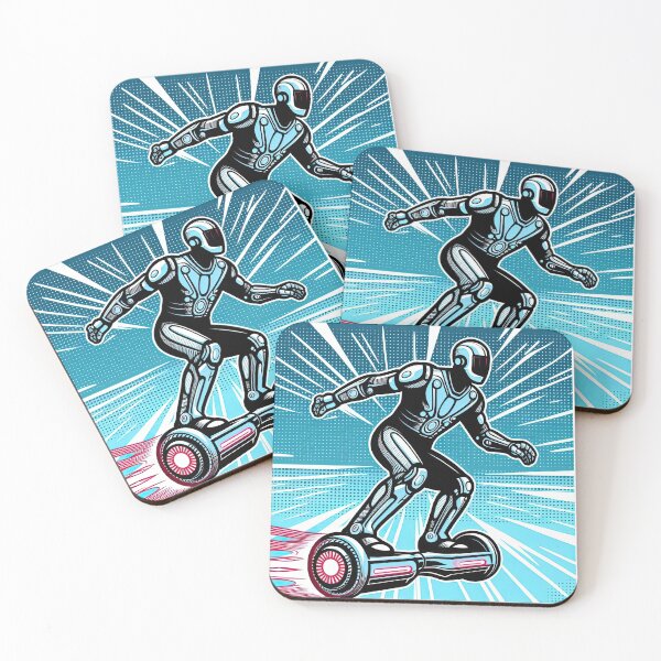 Item preview, Futuristic Hoverboard Pop Art Style designed and sold by artofuniverse.