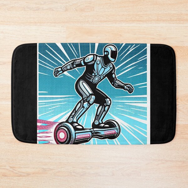 Item preview, Futuristic Hoverboard Pop Art Style designed and sold by artofuniverse.