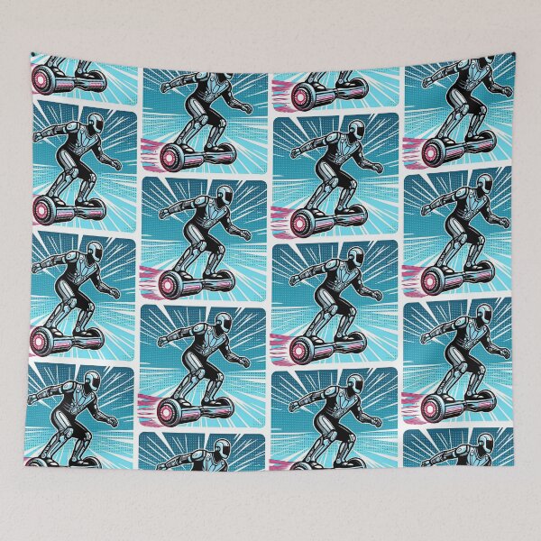 Item preview, Futuristic Hoverboard Pop Art Style designed and sold by artofuniverse.