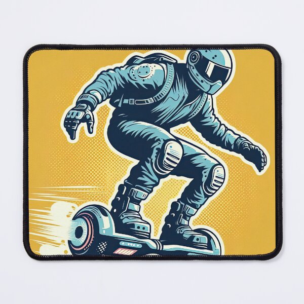 Item preview, Futuristic Hoverboard Pop Art Style designed and sold by artofuniverse.