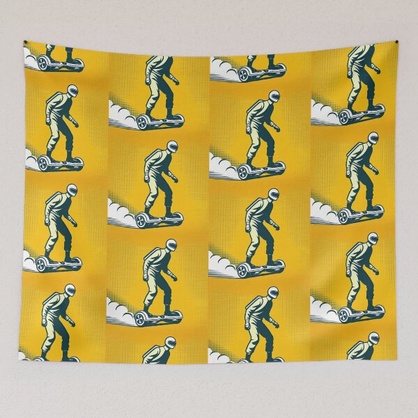 Item preview, Futuristic Hoverboard Pop Art Style designed and sold by artofuniverse.