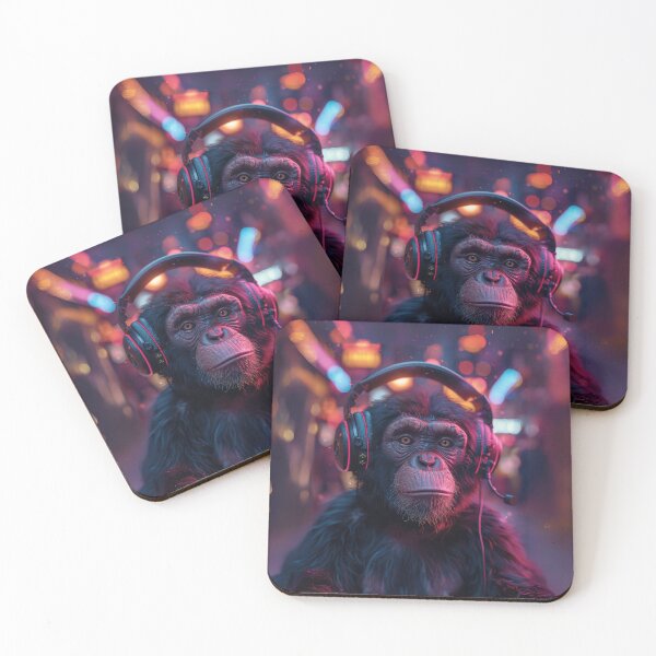Item preview, Groovy Saki Monkey designed and sold by Sillytoe.