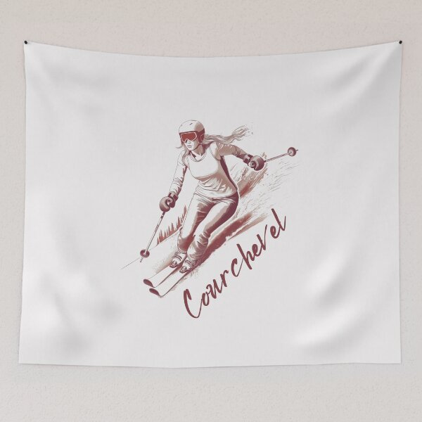 Item preview, Courchevel - Les 3 Vallées - France  designed and sold by GoodOldVintage.