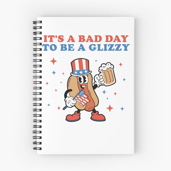 Item preview, It's A Bad Day To Be A Glizzy 4th Of July Hotdog Glizzy Gear designed and sold by DynamicDesign.