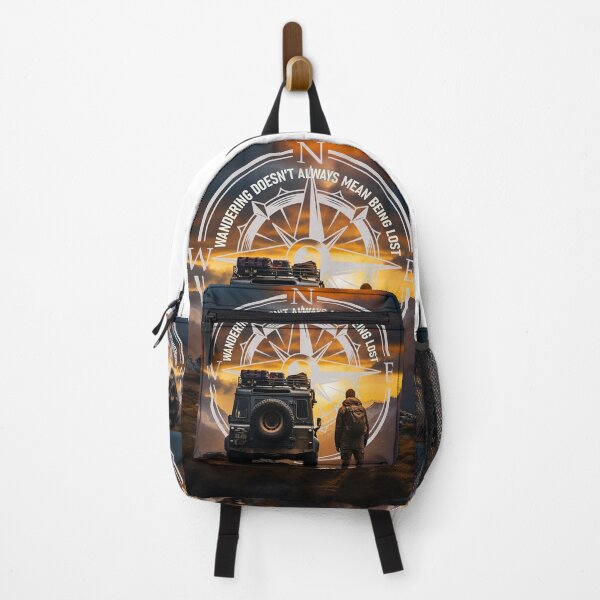 Item preview, Wandering doesn't always mean being lost with offroad car, backpacking designed and sold by VinBasis.