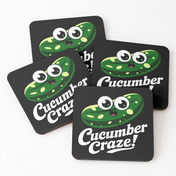 Item preview, CUCUMBER CRAZE! Emerald Eyes, Black Night, Green Delight designed and sold by SplashTastic.
