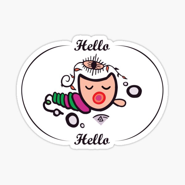 Item preview, HELLO designed and sold by Graffty.