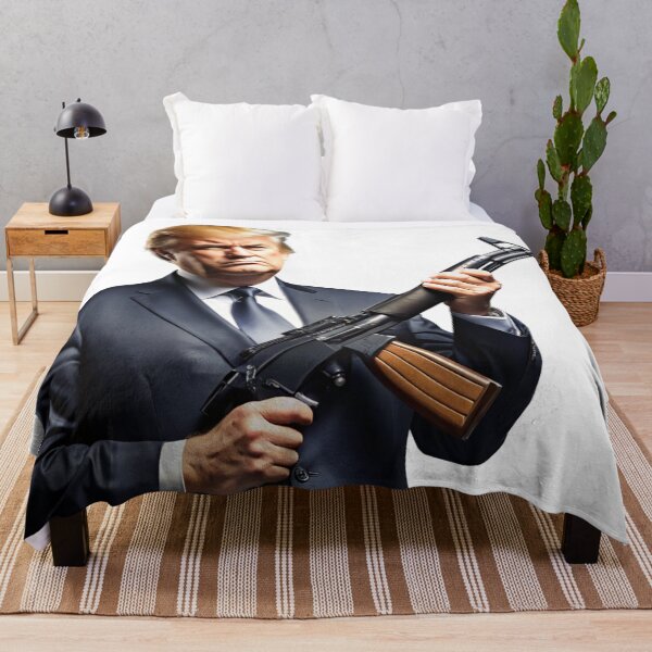 Item preview, Trump with AK47 designed and sold by zangess1.