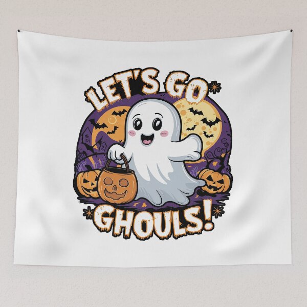 Item preview, Let's Go Ghouls! designed and sold by Angry Swan Designs.