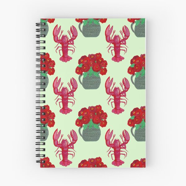 Item preview, Vibrant Lobster and Red Roses Sea fome Green Print | Nautical Kitchen Decor | Coastal Cottagecore | Bold Floral Wall Art designed and sold by Jemma Jamie Skidmore.