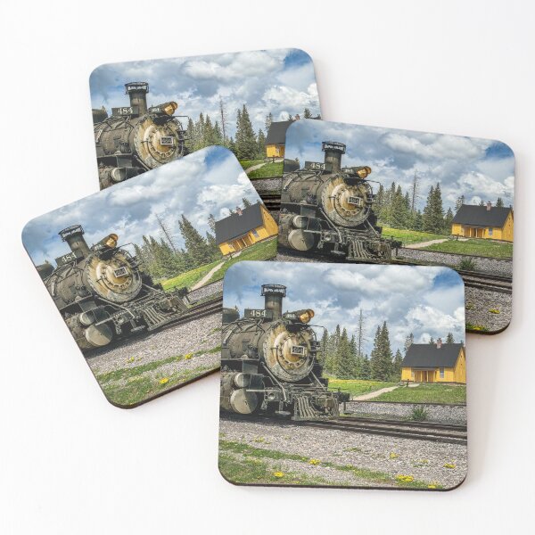 Item preview, Locomotive 484 Leaving Cumbres Pass designed and sold by Debra Martz.