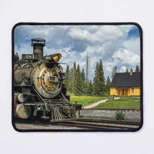 Item preview, Locomotive 484 Leaving Cumbres Pass designed and sold by Debra Martz.