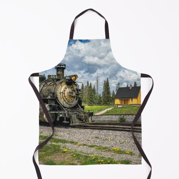 Item preview, Locomotive 484 Leaving Cumbres Pass designed and sold by Debra Martz.