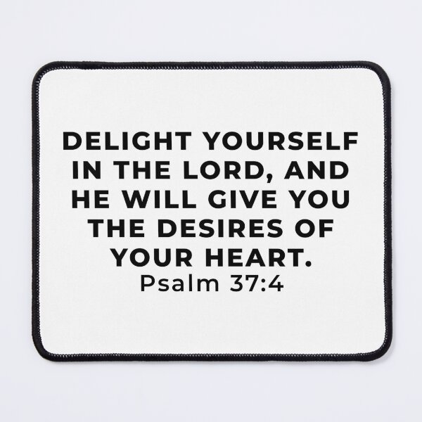 Item preview, Psalm 37:4 Bible Verse designed and sold by SoulQuot.