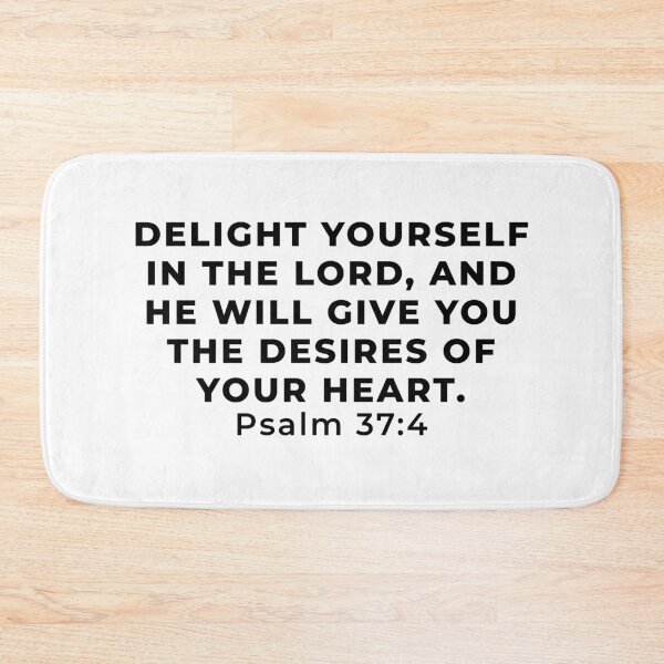Item preview, Psalm 37:4 Bible Verse designed and sold by SoulQuot.