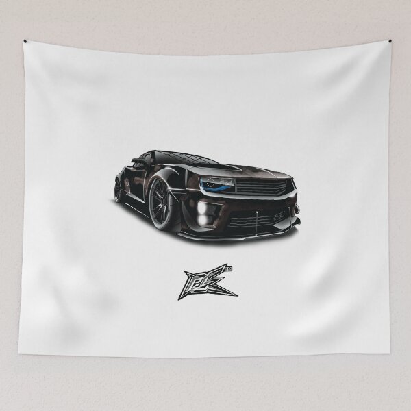 Artikelvorschau, chevy camaro breitkörper schwarz entworfen und verkauft von NaquashM.