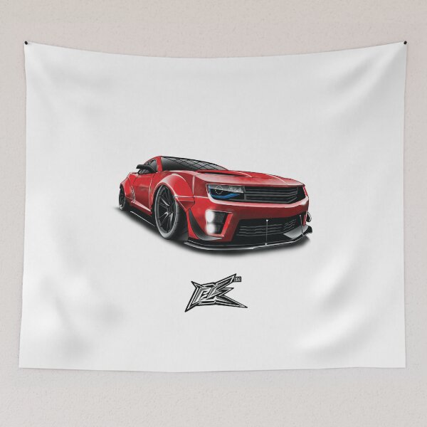 Artikelvorschau, chevy camaro widebody rot entworfen und verkauft von NaquashM.