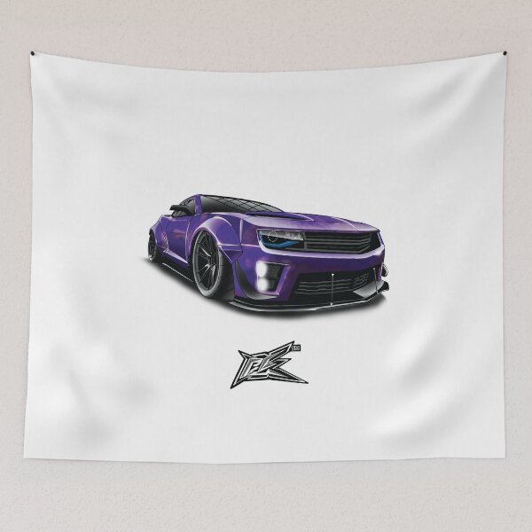 Artikelvorschau, chevy camaro widebody lila entworfen und verkauft von NaquashM.