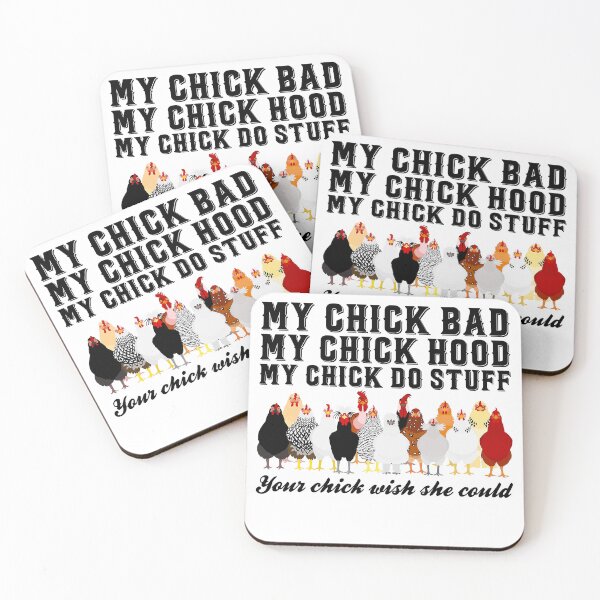 Item preview, Cute Animal - My Chick Bad Chick Hood My Chick Do Stuff - Family Chickens designed and sold by SyversonLLC.