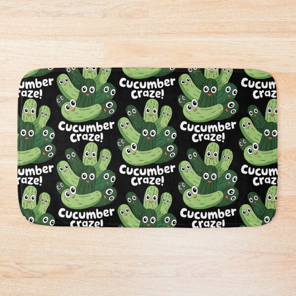 Item preview, CUCUMBER CRAZE! Shades of Green, Monochrome Dreams designed and sold by SplashTastic.