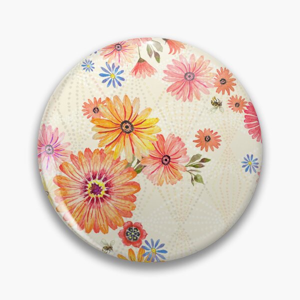 Item preview, Namaqualand Boho light floral pattern designed and sold by Leanne  Nowell.