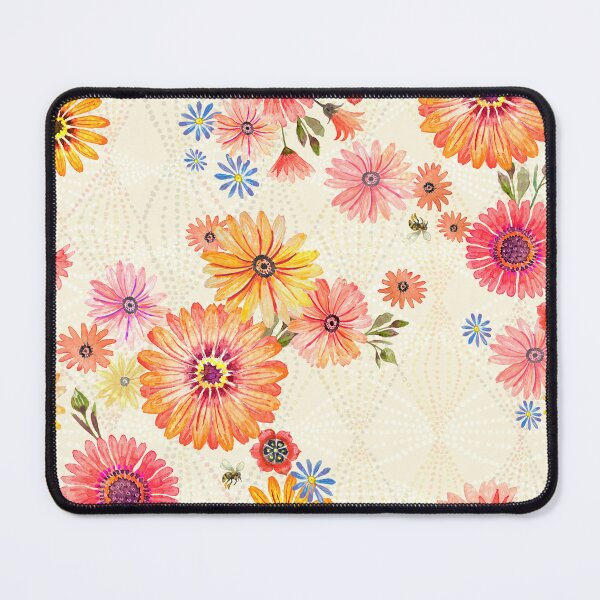 Item preview, Namaqualand Boho light floral pattern designed and sold by Leanne Nowell.