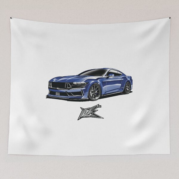 Item preview, mustang s650 dark horse blue  designed and sold by NaquashM.