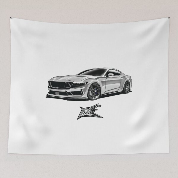 Item preview, mustang s650 dark horse white  designed and sold by NaquashM.