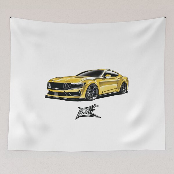 Item preview, mustang s650 dark horse yellow  designed and sold by NaquashM.