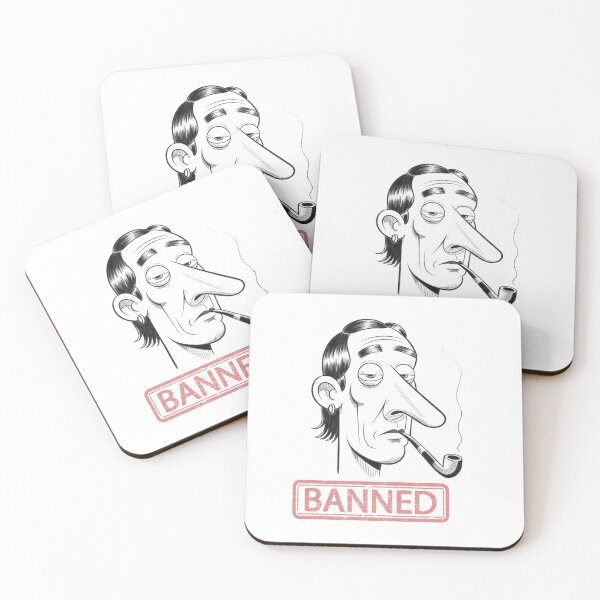 Item preview, Minimalist Cartoon Face with Pipe – Pencil Drawing Art designed and sold by Colorful-Garden.