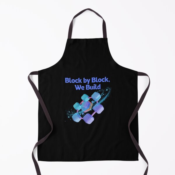 Item preview, Block By Block, We Build For Blockchain Enthusiasts designed and sold by MarieSusan.