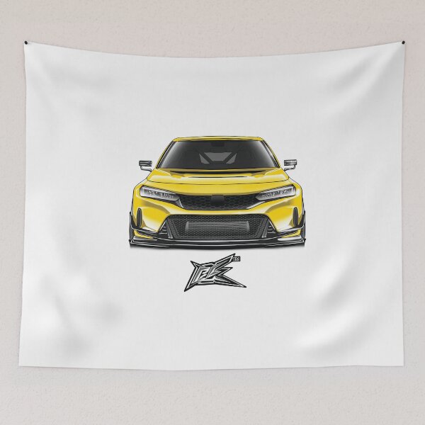 Item preview, civic typer fL5 yellow  designed and sold by NaquashM.