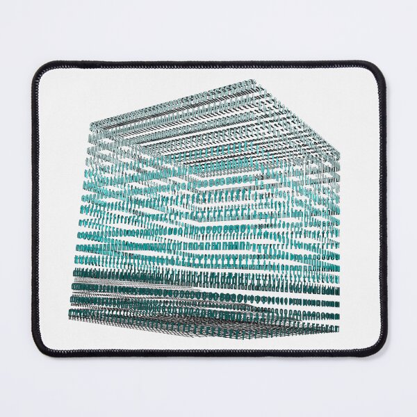 Item preview, Shut the front door (text cube) designed and sold by m-yoga-store.