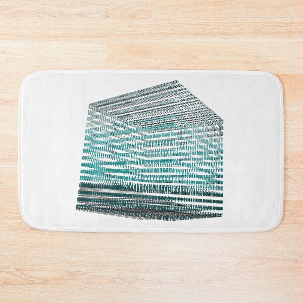 Item preview, Shut the front door (text cube) designed and sold by m-yoga-store.