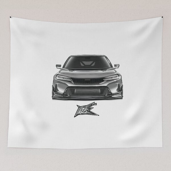 Item preview, civic typer fL5 gray  designed and sold by NaquashM.
