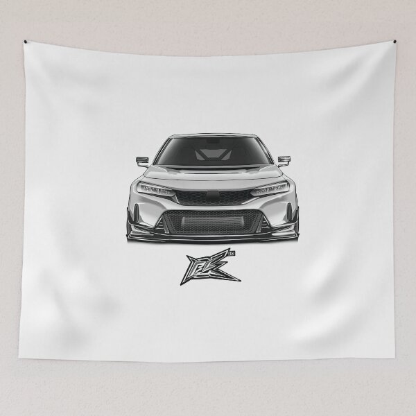 Item preview, civic typer fL5 white  designed and sold by NaquashM.