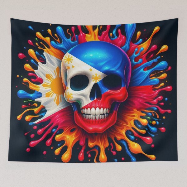 Item preview, Philippines Skull designed and sold by RaF71PrO.