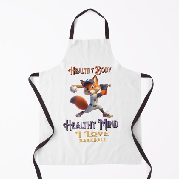 Item preview, Fox playing baseball designed and sold by I-love-music.