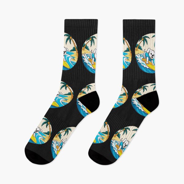 Item preview, funny animals surfing the waves  designed and sold by AnimalsDH305.