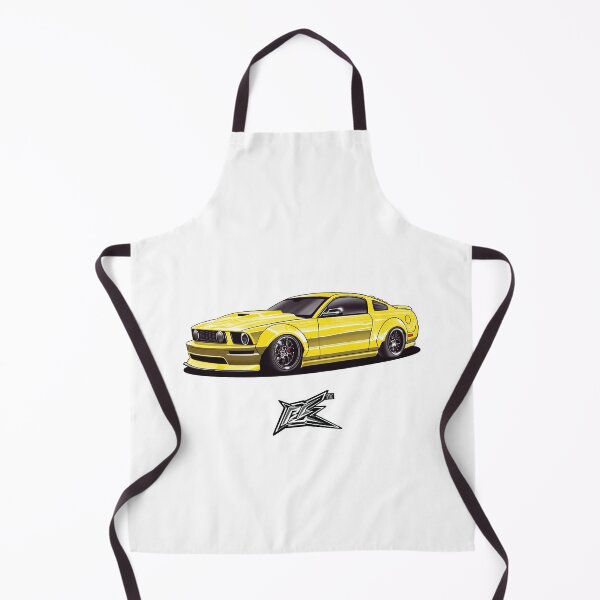 Item preview, ford mustang s197 widebody yellow  designed and sold by NaquashM.