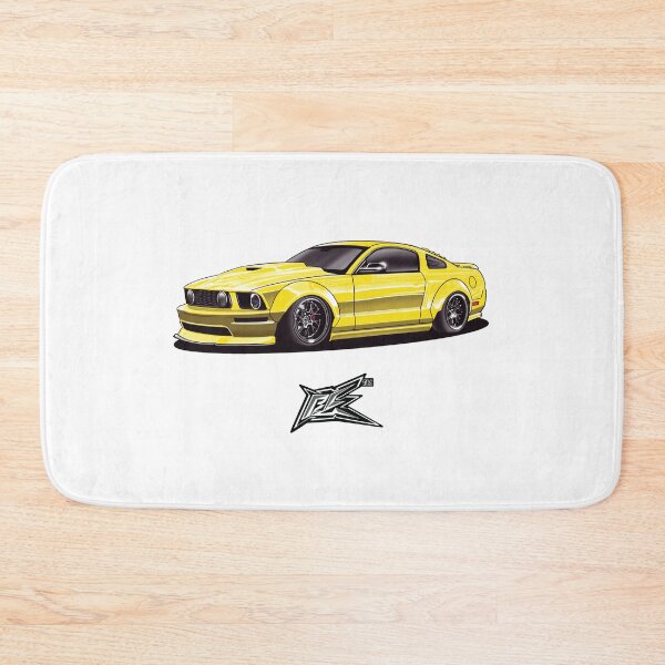 Item preview, ford mustang s197 widebody yellow  designed and sold by NaquashM.