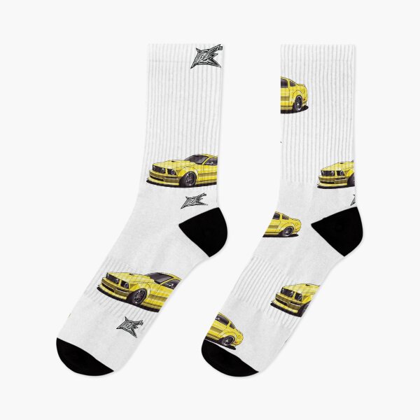 Item preview, ford mustang s197 widebody yellow  designed and sold by NaquashM.