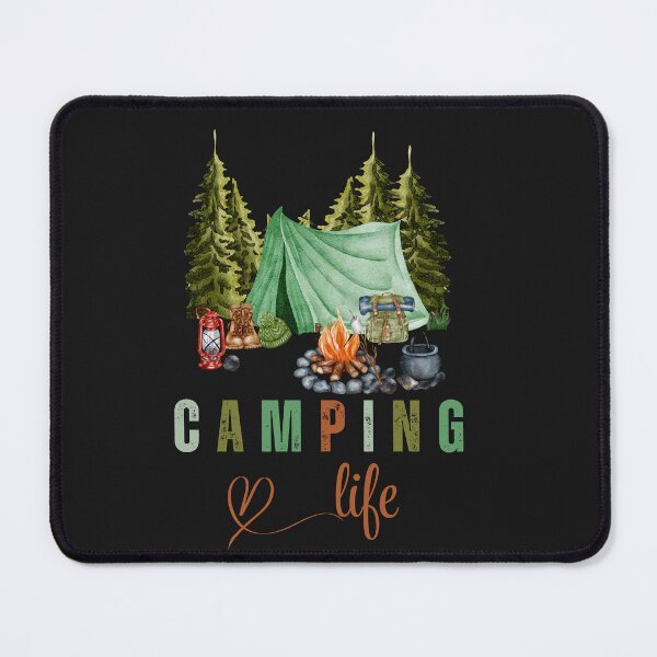 Item preview, Rustic Camping Life Design designed and sold by AlienOccupation.