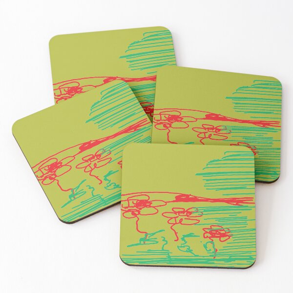 Item preview, Floor of grass with flower designed and sold by mapacs100.