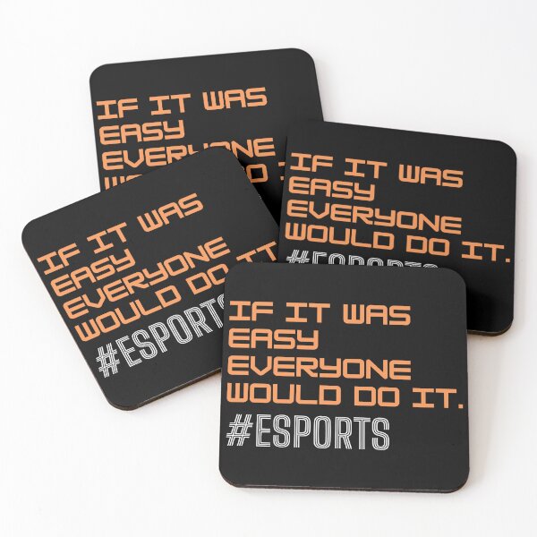 Item preview, If it was easy everyone would do it. (Orange) designed and sold by Circle-Cats.