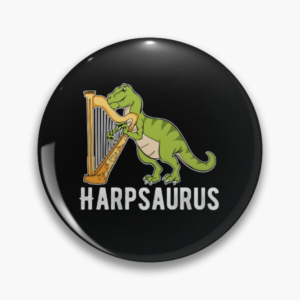 Item preview, Harp Player Gift Kids Dinosaur Orchestra Harpist designed and sold by DSWShirts.