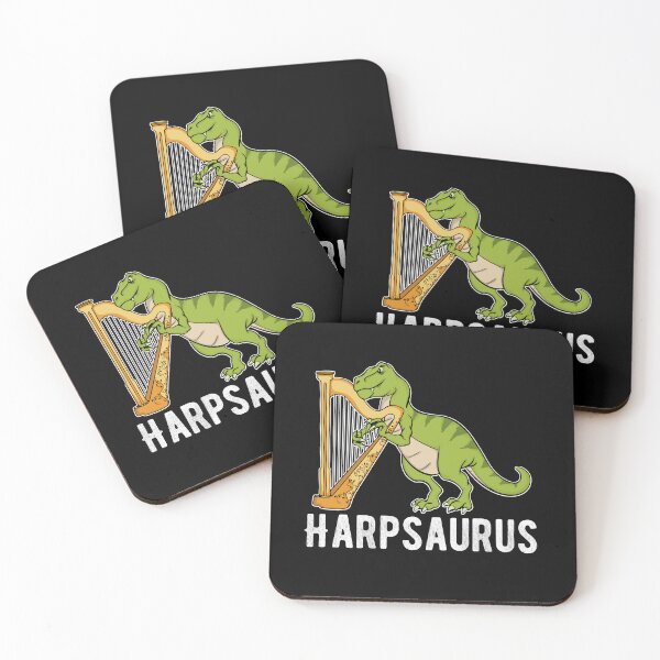 Item preview, Harp Player Gift Kids Dinosaur Orchestra Harpist designed and sold by DSWShirts.